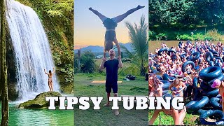 Tipsy Tubing in Pai, Thailand (Asia Pt 2) - Tipsy Canyoning, Waterfalls, Acrobatics, more..