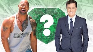 WHO’S RICHER? - Dwayne “The Rock” Johnson or Stephen Colbert? - Net Worth Revealed!