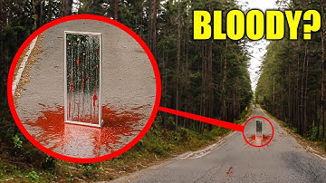 If you ever see this Bloody Mirror in the middle of the road, DO NOT LOOK (SHE VANISHED)