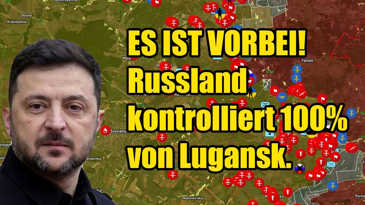 ES IST VORBEI! Russland kontrolliert 100% von Lugansk.