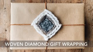 Woven Diamond Gift Wrapping