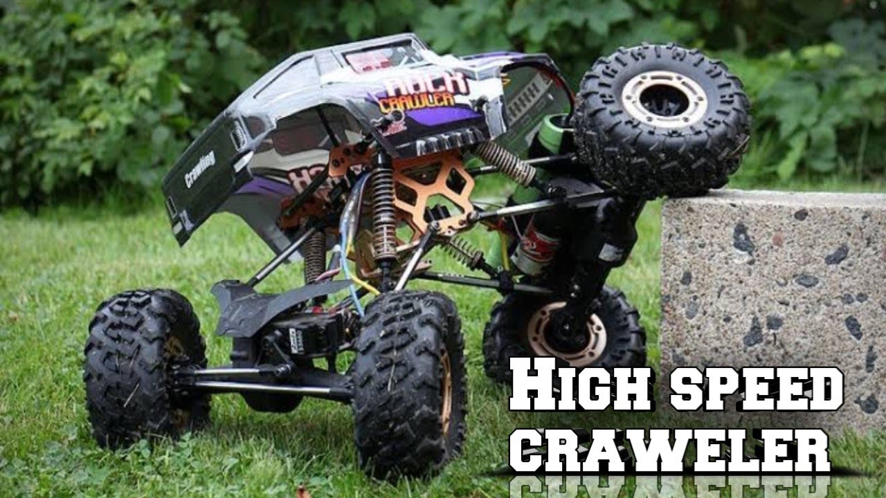 Speed Rocks how to make a mini speed rock crawler at home #experiment #minicar ...