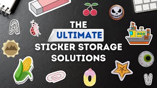 Ultimate Sticker Organization Solution Perfect For Crafters Planners Bullet Journalers