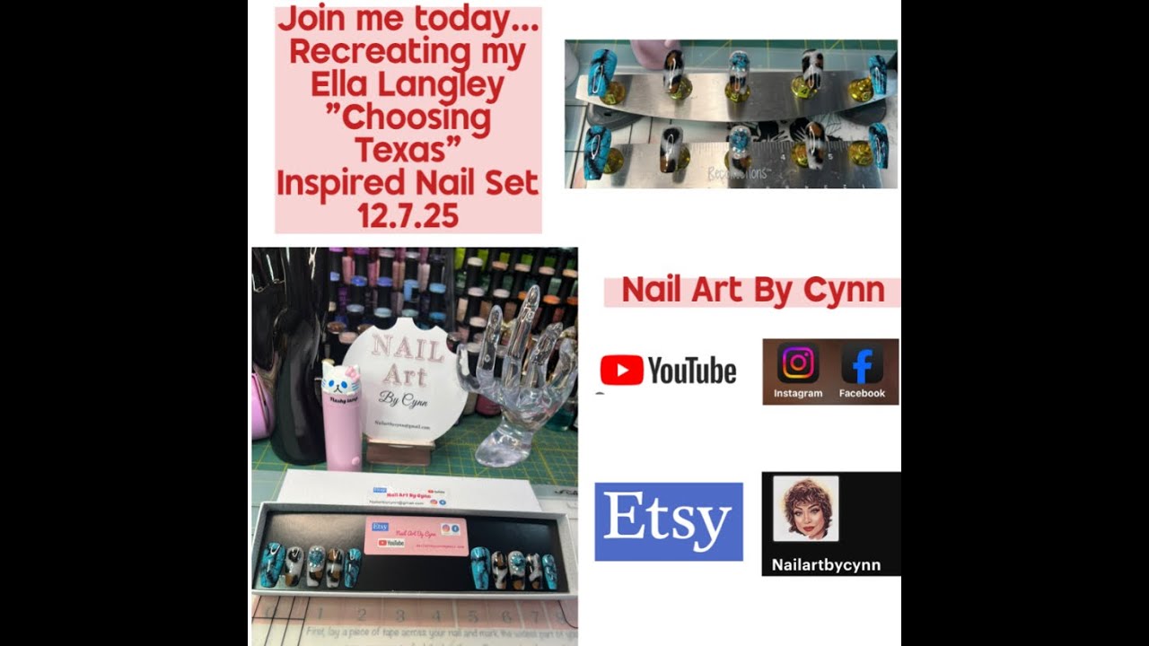 Ella Langley Choosing Texas Inspired Nail Set 12 7 25 0