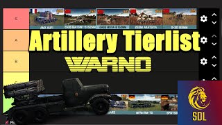 Who Plays up the enemy from Range the best WARNO ARTY Tierlist