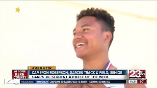Male Athlete of the Week: Cameron Roberson