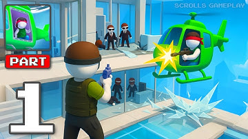 HellCopter - Gameplay Walkthrough Part 1 - Clear The Sky Of Foes (iOS, Android)