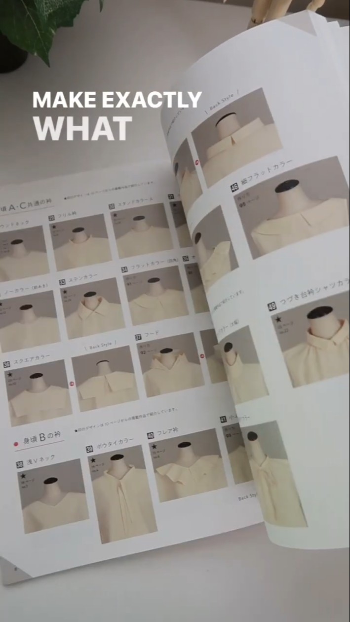 Japanese Sewing Pattern Book You Don't Want to Miss #sewing