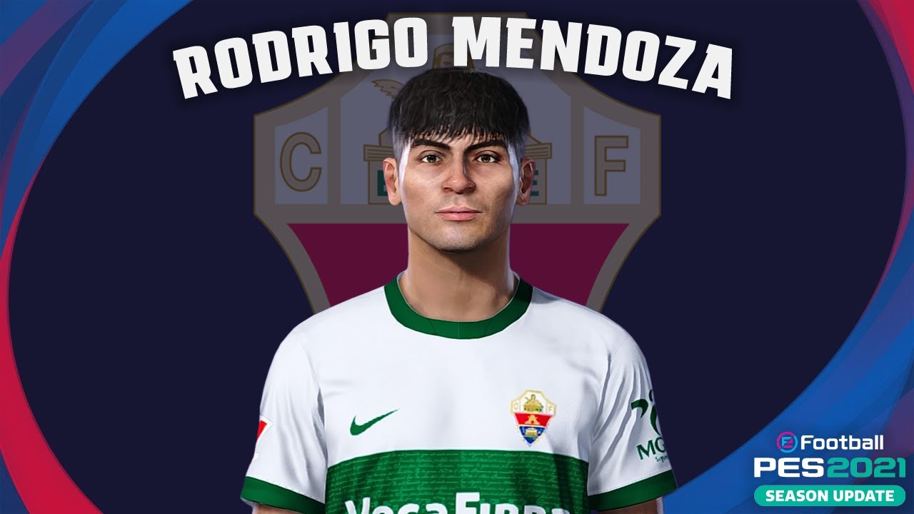 Rodrigo Mendoza🇪🇸 (Elche CF) How to create in Pes 2021