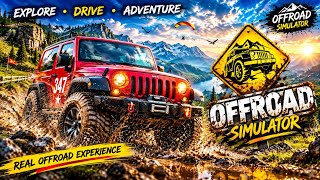 INSANE OFFROAD JEEP DRIVE 😱🔥 | Extreme Mud & Mountain Adventure | Offroad Simulator 🏎️🏎️
