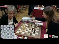 The king was on e2, both smile - GM Pia Cramling v GM Anna Muzychuk | FIDE Grand Swiss 2023 Women