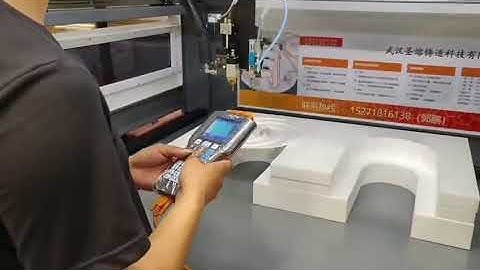 Gluing machine for water pump in lost foam casting foundry