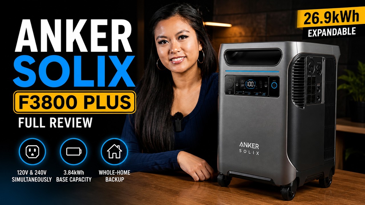 Anker SOLIX F3800 Plus Review  The Ultimate Backup Power Solution for  Storm Season!