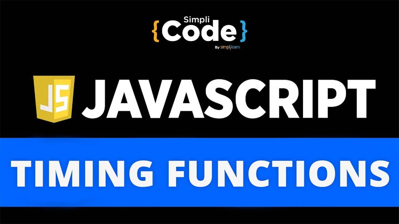 ⁣Timing Function In JavaScript | JavaScript Timing Events | JavaScript Tutorial | SimpliCode