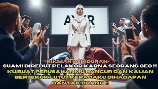 ISTRI YANG DIKIRA MELARAT TERNYATA ANAK KONGLOMERAT, SUAMI DAN PELAKOR SUJUD KEPADAKU DIDEPAN MEDIA