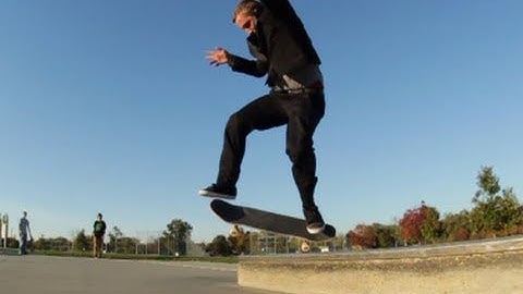 Kickflip Back Tailslide in a Suit!