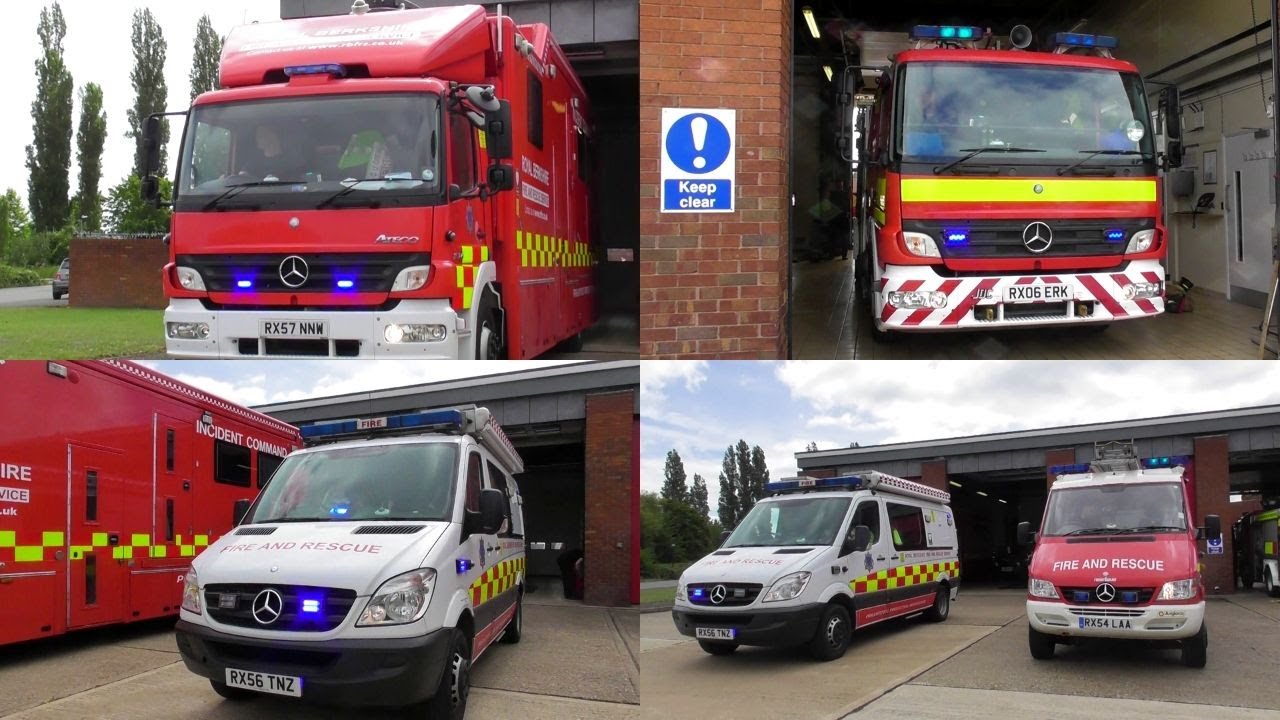 *TWOTONES* Royal Berkshire Fire and Rescue Service Maidenhead Special Vehicles Light & Siren