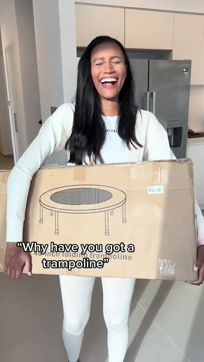 Ordering an indoor trampoline! #trampoline #minitrampoline #workout #fitness #couple #amazon
