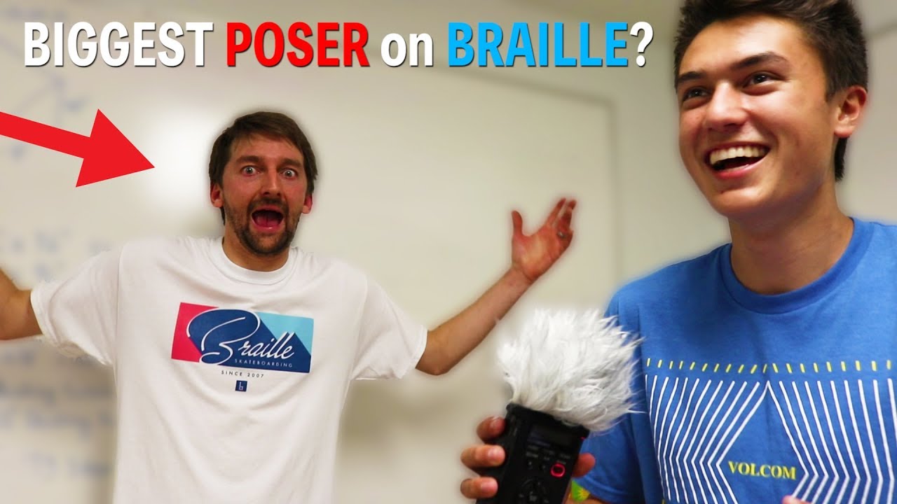 BRAILLE TEAM takes the POSER TEST YouTube