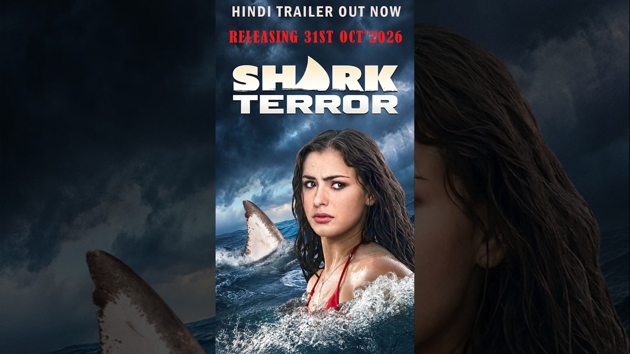 SHARK TERROR - Official Trailer Hindi | Carly Medina, Sarah Lieving | Action, Adventure & Horror poster