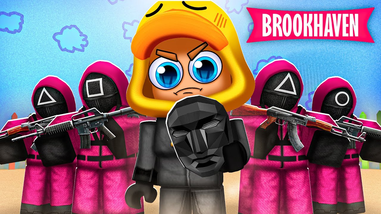 Ik Werd De Leider Van SQUID Game In Brookhaven! (Roblox)