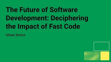 El futuro en el Desarrollo de Software: Descifrando el Impacto de Fast Code