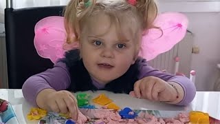 Anna Make Fairy Dough For Kids