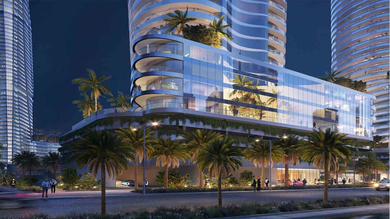 DAMAC Canal Crown Premium 1 to 3 Bedroom Apartments & Duplex Penthouse Sale Video Dubai
