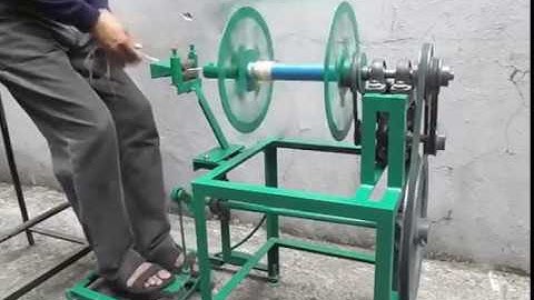 Coco coir/Abaca Twining Machine