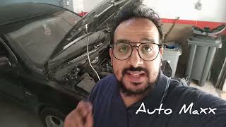 طريقه تغيير سير ميتسوبيشي لانسر .. Mitsubishi lancer serpentine belt replacement diy