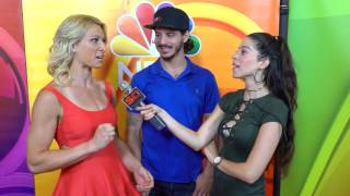 NBC: American Ninja Warrior Star Shows Off Ninja Moves on the Carpet.