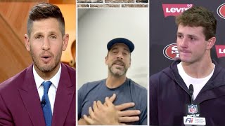 Aaron Rodgers claps back on Dan Orlovsky’s take on Brock Purdy