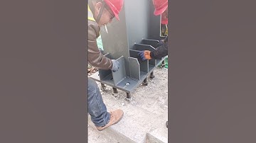 Steel structure installation#factory construction#fixed pile installation#decompression