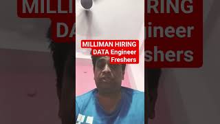 Milliman Data Engineer Internship 2026 🔥 SQL Python Azure Jobs | Freshers