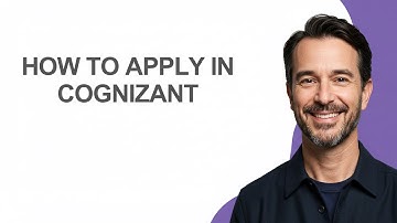 How to Apply In Cognizant - KevinHowTo