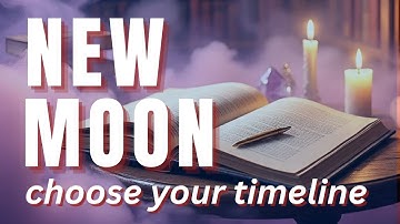 New Moon Meditation OCTOBER 2025 | Choose Your Timeline | Timeline Shift | Jump Timelines