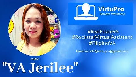 Real Estate Virtual Assistant from Philippines - Jerilee