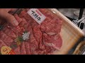 年越しすき焼き。霜降り下野牛を頂きました。how to make sukiyaki with nice beef.