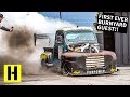 2000 ft-lb Diesel Race Truck Breaks in the New BurnYard!! Old Smokey F1 Returns