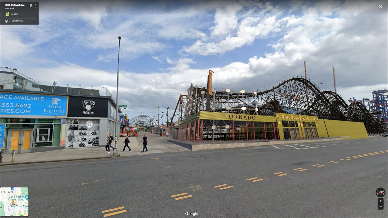 TORNADO  COASTER | CONEY ISLAND NYC | NO LIMITS 2