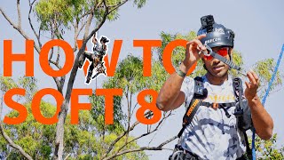 How To Use A Soft 8 Canopy Anchor For Climbing Trees SRT (Single Rope Technique) screenshot 5