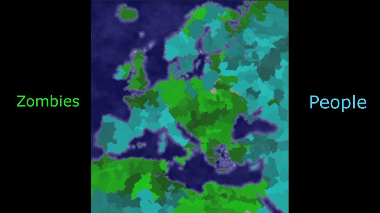 Zombies vs People in Territorial.io YouTube