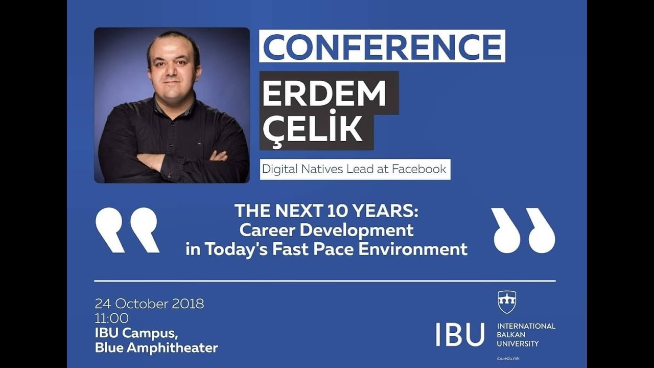 Erdem Çelik, Digital Natives Lead at Facebook Delivered a Guest Lecture