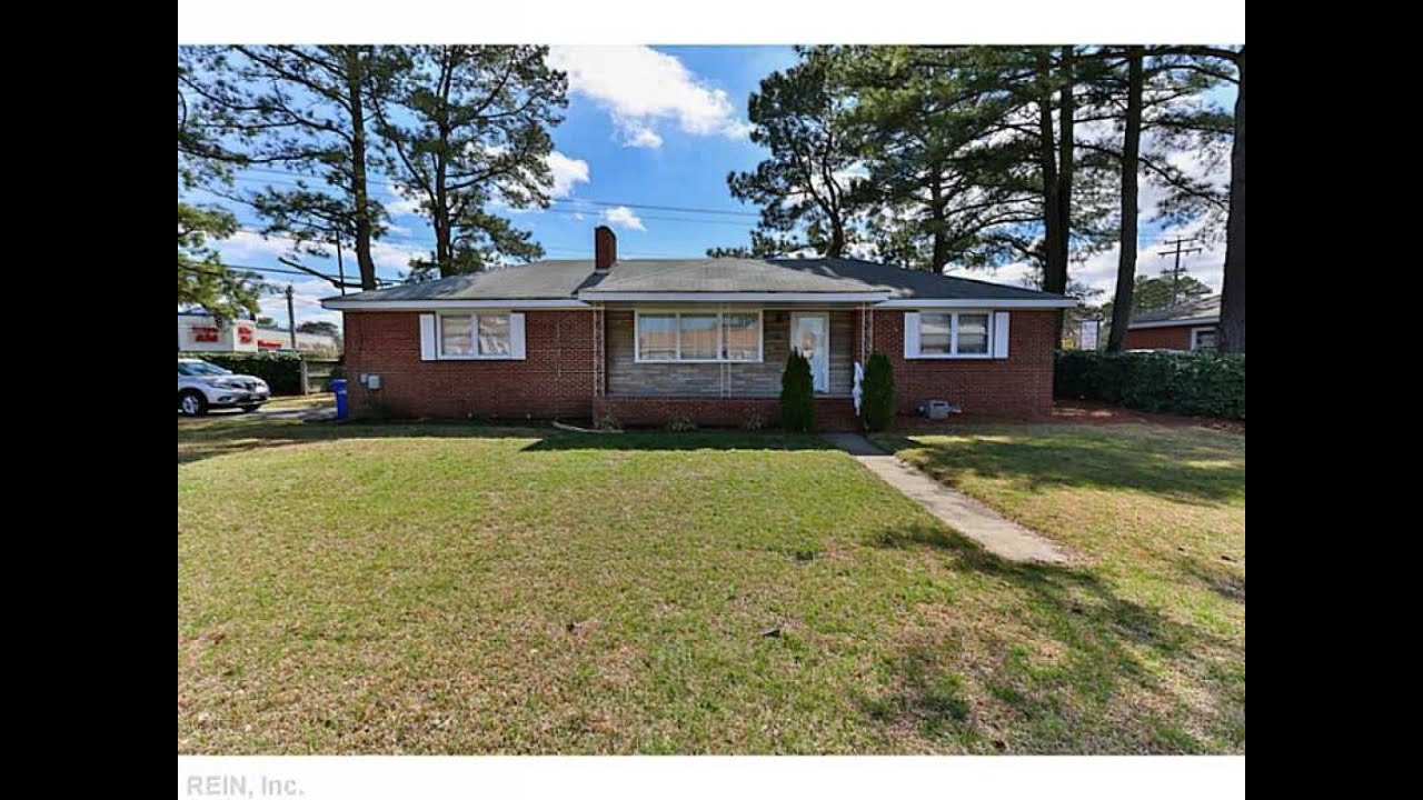 Property for Sale 803 MELVIN DR, Portsmouth, VA 23701 YouTube