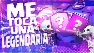 ME TOCA UNA CARTA LEGENDARIA GRATIS EN CLASH ROYALE! By Alex