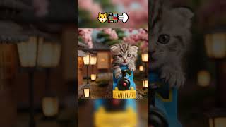 Calm Train Ride Interrupted by Curious Cat 🐱🚂😳  Soft Sounds & Chaos screenshot 4