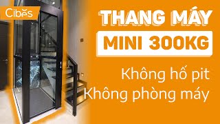 Review Cầu Thang Máy Mini Không Hố Pit - Không Phòng Máy - Cho Nhà Cải Tạo | Cibes Lift Vietnam