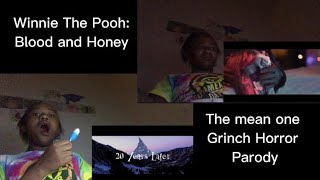 React to Winnie the pooh: blood and honey. React to The mean one Grinch Horror Parody