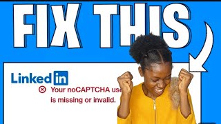 LinkedIn CAPTCHA SOLUTION |  INCOGNITO WORKS!!! 🫢🫢