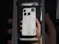 This white phone looks straight out of the future 👀🤍